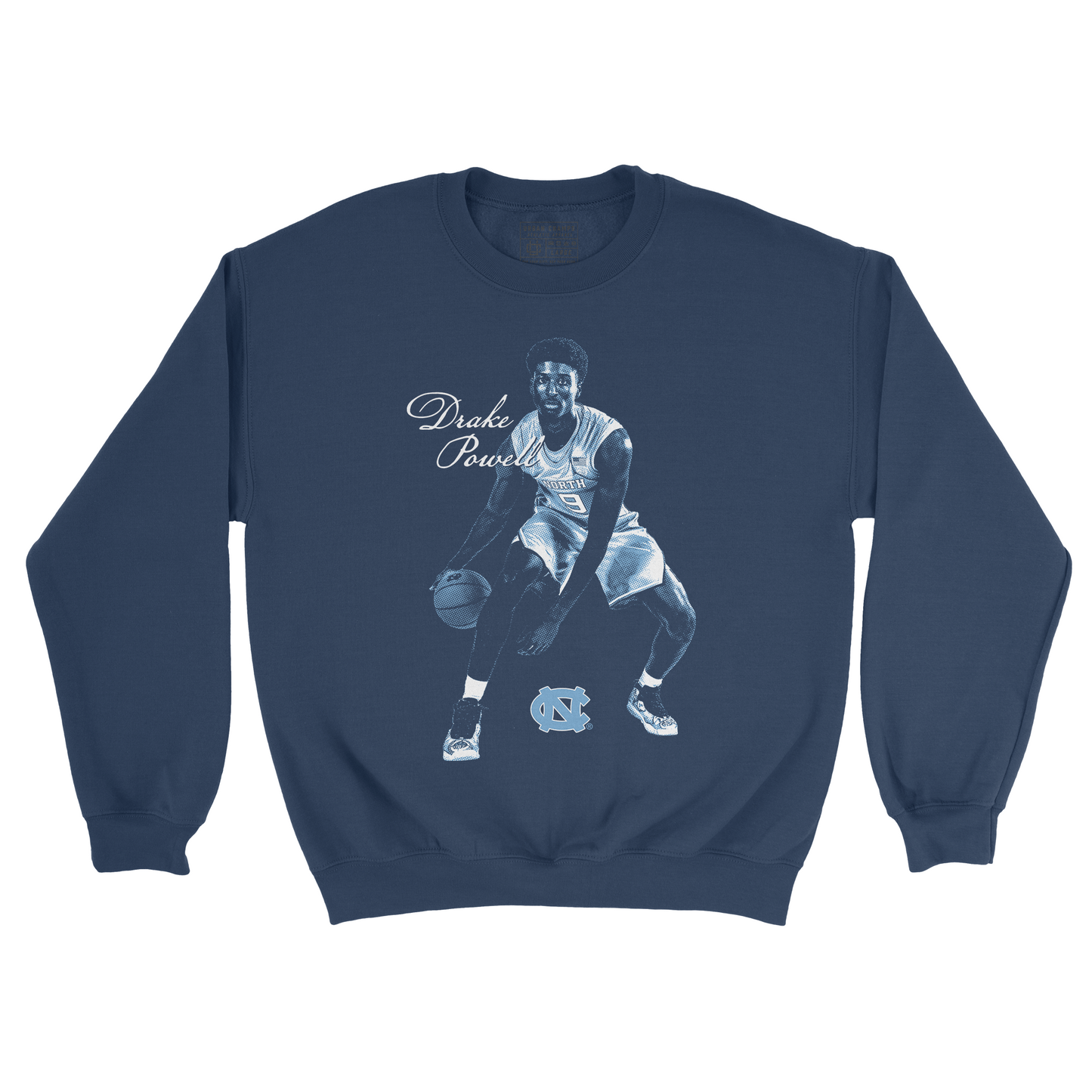 EXCLUSIVE RELEASE: Drake Powell Portrait Navy Blue Crew