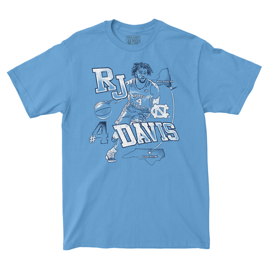 EXCLUSIVE RELEASE: RJ Davis' Journey Blue T-Shirt