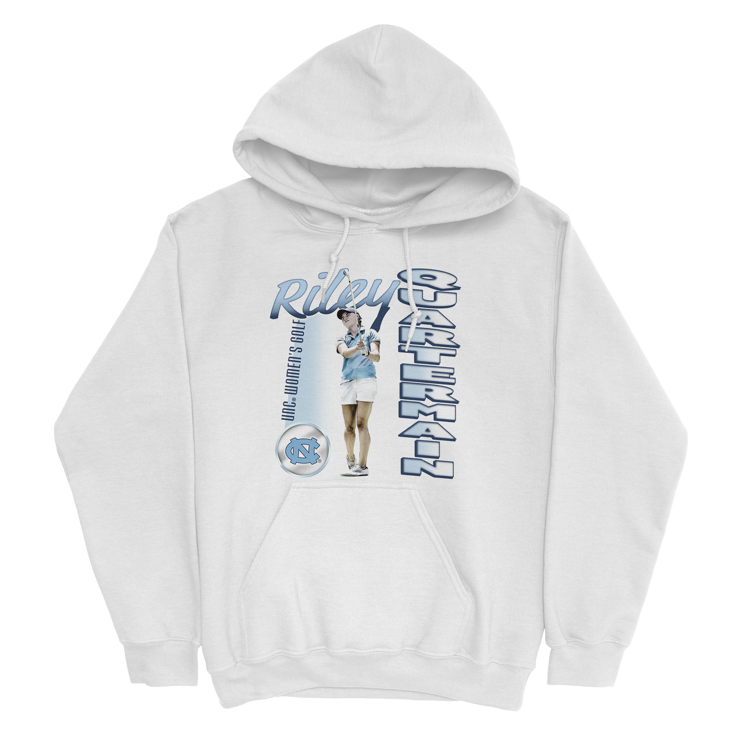 EXCLUSIVE RELEASE: Riley Quartermain Illustrated White Hoodie