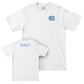 UNC Wrestling White Logo Comfort Colors Tee   - Aidan Schlett