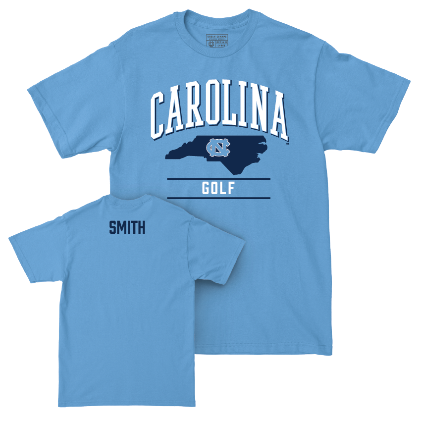UNC Women's Golf Carolina Blue Arch Tee  - Kayla Smith
