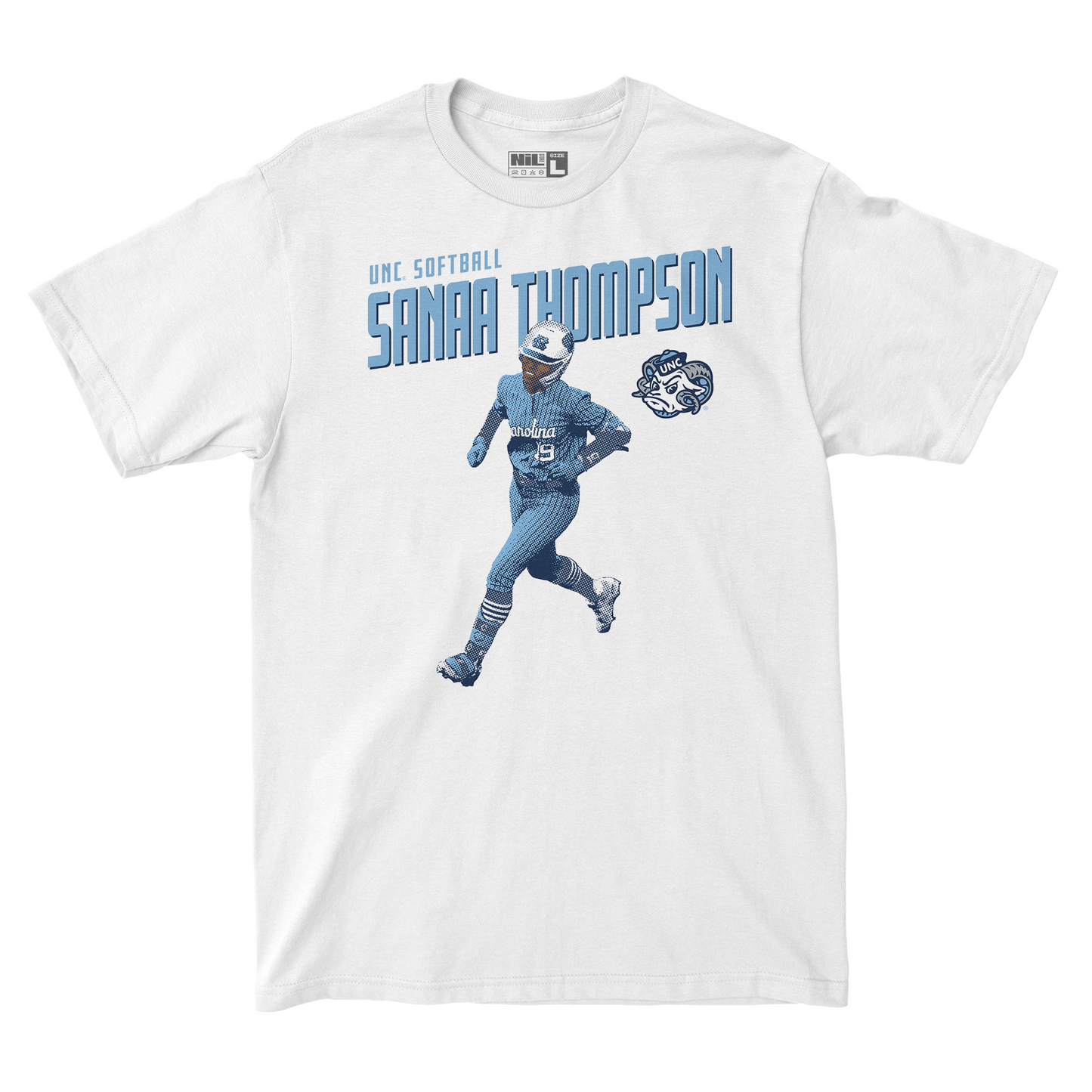 EXCLUSIVE RELEASE: Sanaa Thompson Illustrated White Tee