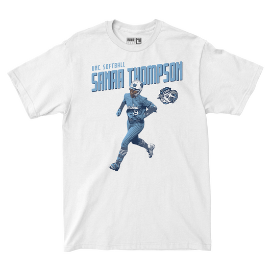 EXCLUSIVE RELEASE: Sanaa Thompson Illustrated White Tee
