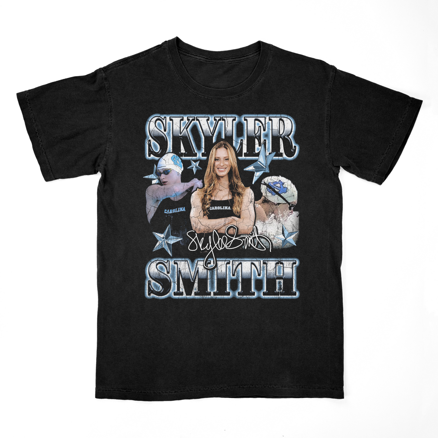 EXCLUSIVE RELEASE: Skyler Smith 90s Graphic Black Tee