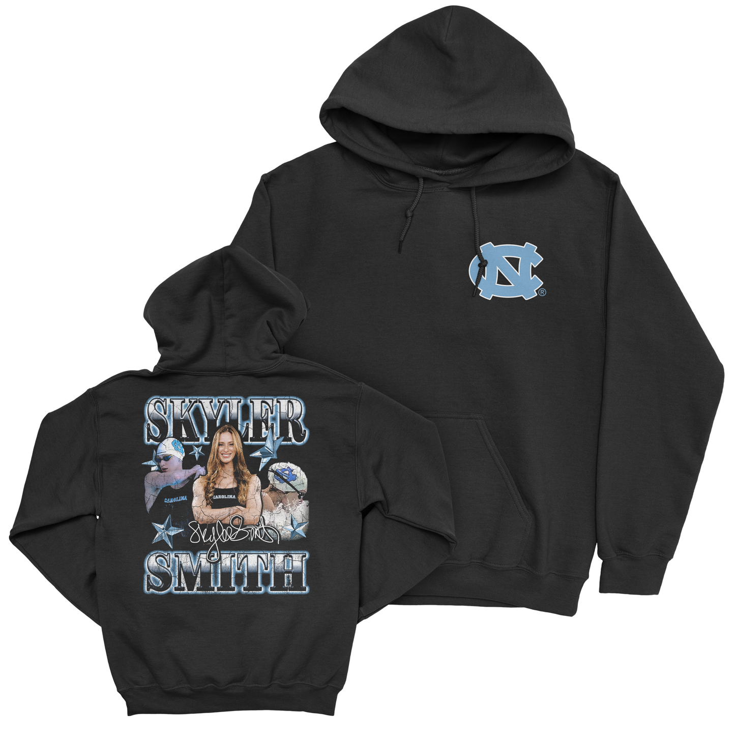 EXCLUSIVE RELEASE: Skyler Smith 90s Graphic Black Hoodie