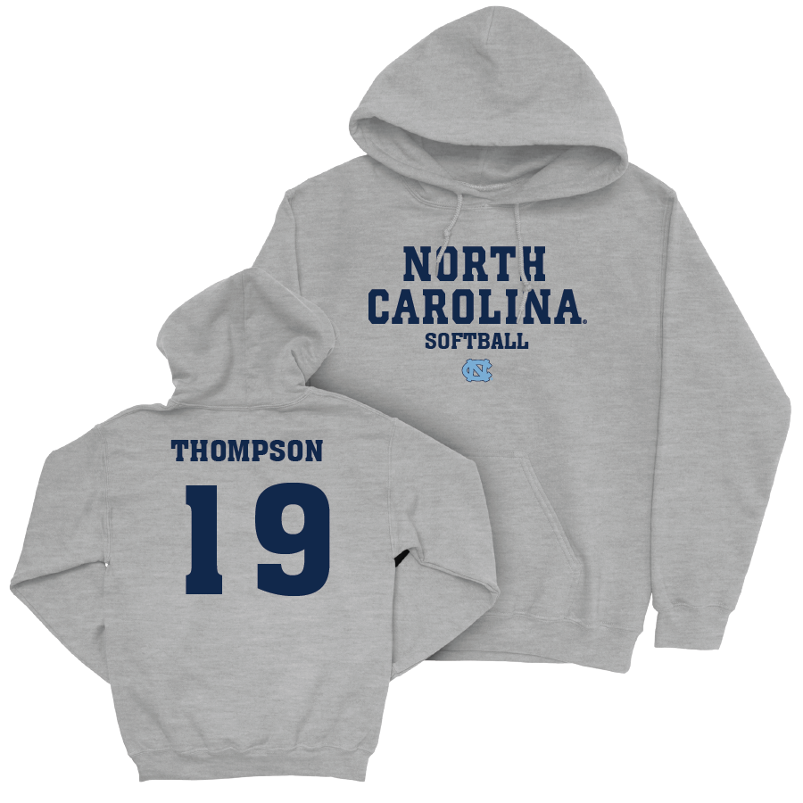 UNC Softball Sport Grey Staple Hoodie  - Sanaa Thompson