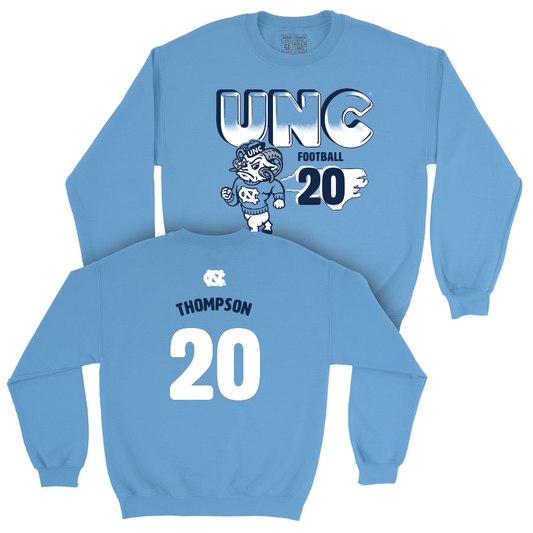 UNC Football Mascot Carolina Blue Crew   - Jalon Thompson