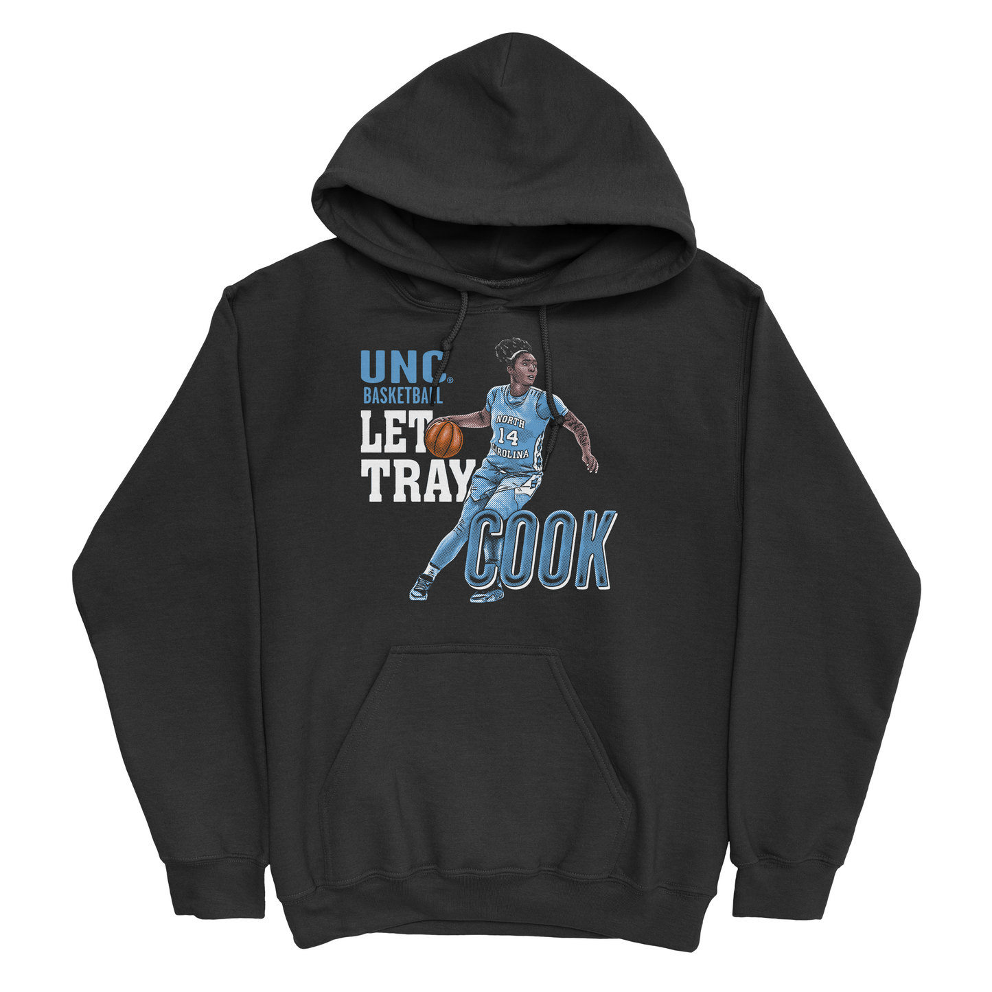 EXCLUSIVE RELEASE: Trayanna Crisp Illustrated Black Hoodie