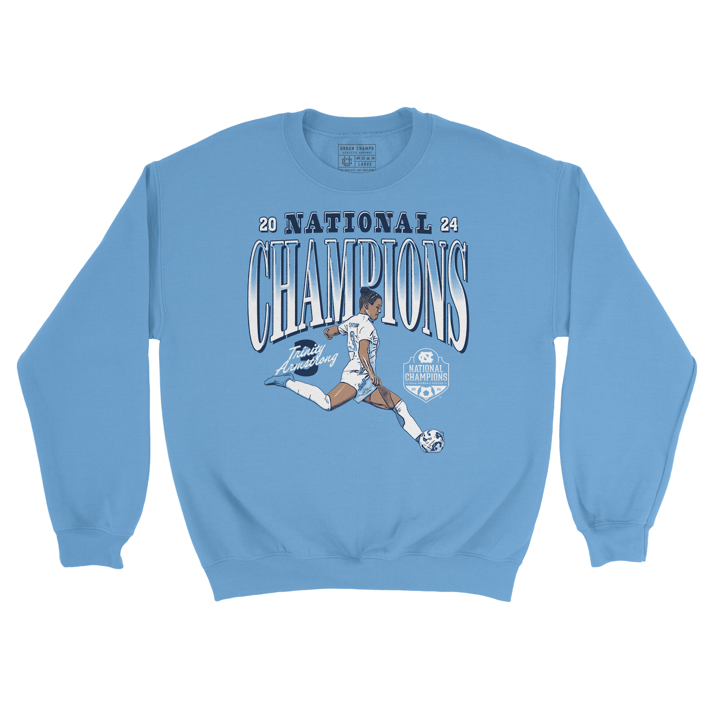 EXCLUSIVE RELEASE: Trinity Armstrong National Champions Light Blue Crew