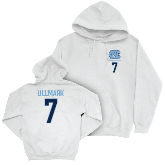 UNC Women's Soccer White Logo Hoodie   - Linda Ullmark