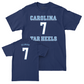 UNC Women's Soccer Sideline Navy Tee   - Linda Ullmark