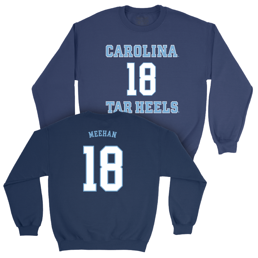 UNC Field Hockey Sideline Navy Crew - Alli Meehan Youth Small