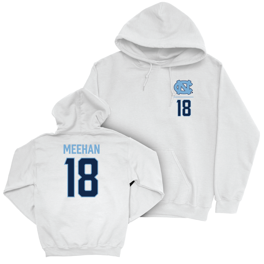 UNC Field Hockey White Logo Hoodie - Alli Meehan Youth Small