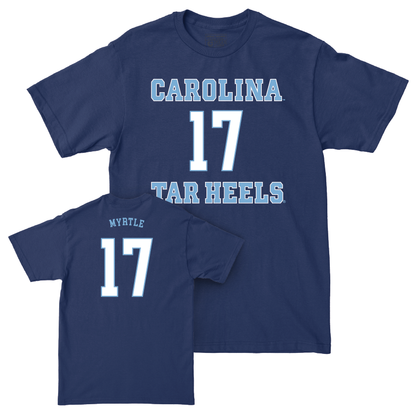 UNC Softball Sideline Navy Tee - Carlie Myrtle Youth Small