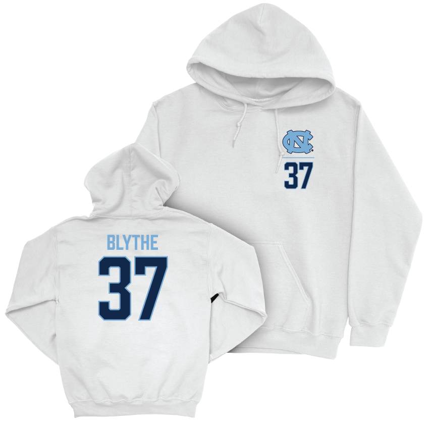 UNC Football White Logo Hoodie - Jack Blythe Youth Small