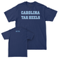 UNC Women's Fencing Sideline Navy Tee - Sofia Molho Youth Small