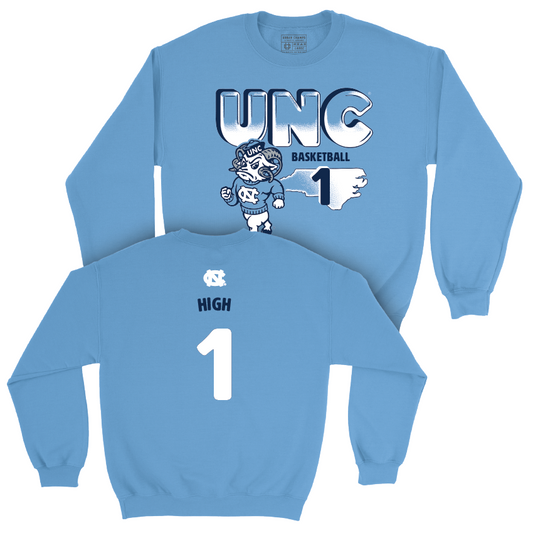 UNC Men's Basketball Mascot Carolina Blue Crew - Zayden High Youth Small