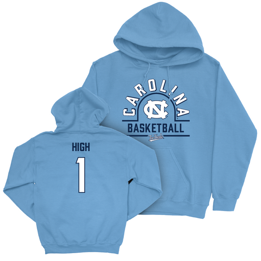 UNC Men's Basketball Carolina Blue Classic Hoodie - Zayden High Youth Small