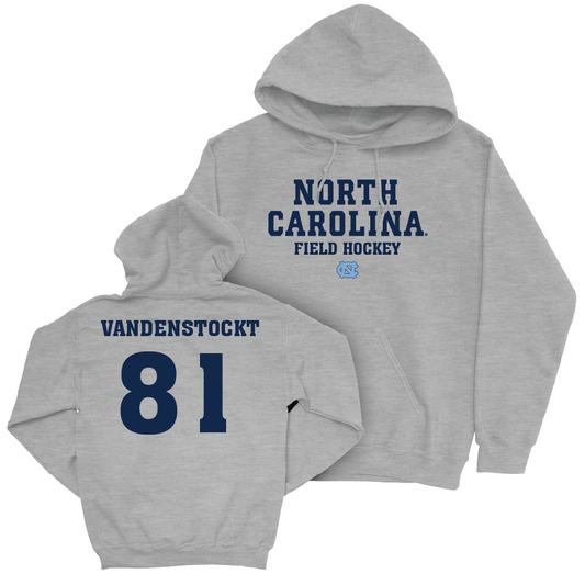 UNC Women's Field Hockey Sport Grey Staple Hoodie   - Charley Vandenstockt