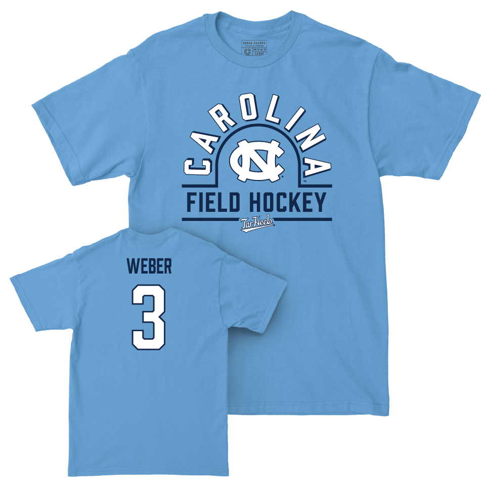 UNC Women's Field Hockey Carolina Blue Classic Tee   - Melea Weber