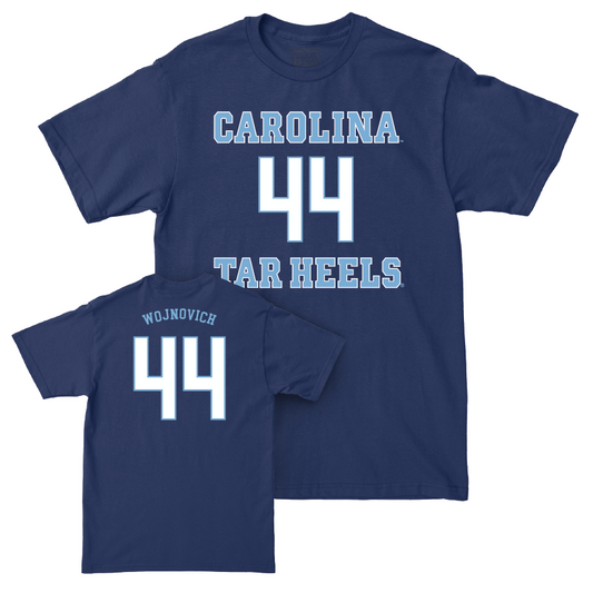 UNC Women's Soccer Sideline Navy Tee   - Alexa Wojnovich