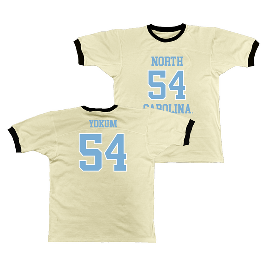 UNC Retro Ringer Tee - Mason Yokum