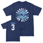 UNC Women's Basketball Navy Tee  - Jordan Zubich