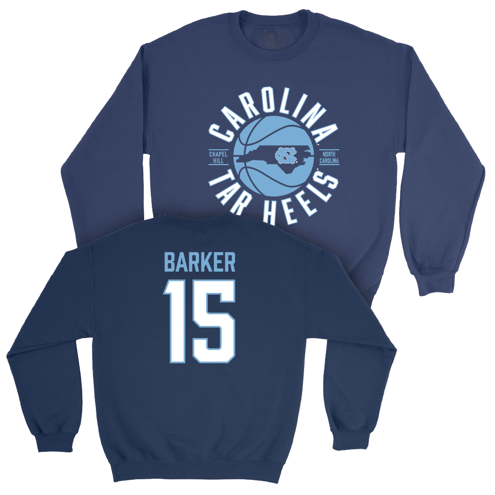 UNC Women's Basketball Navy Crew   - Sydney Barker