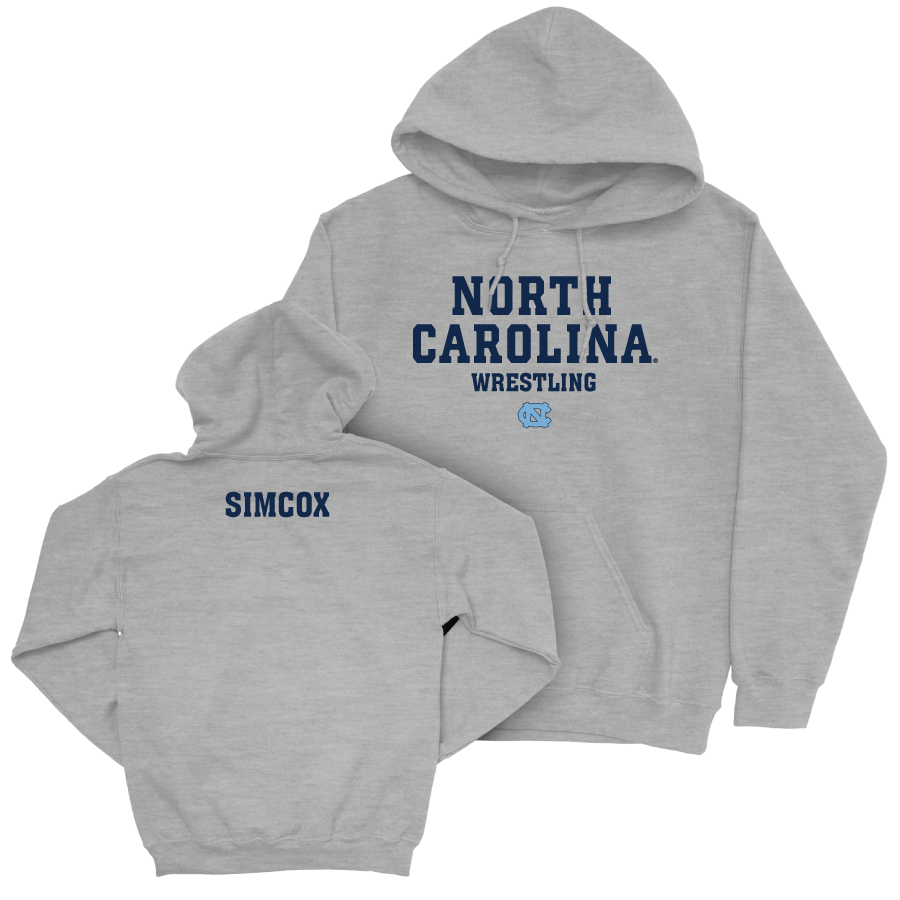 UNC Wrestling Sport Grey Staple Hoodie   - Luke Simcox