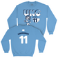 UNC Men's Lacrosse Mascot Carolina Blue Crew  - Caden Harshbarger