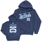 UNC Women's Soccer Navy Script Hoodie   - Logan Tongberg