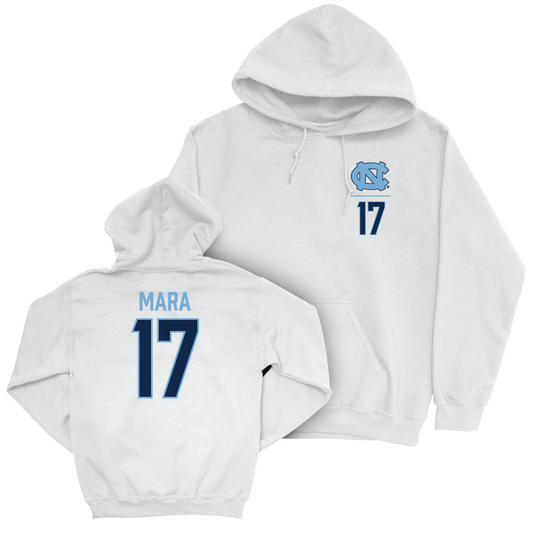 UNC Women's Soccer White Logo Hoodie   - Caitlin Mara