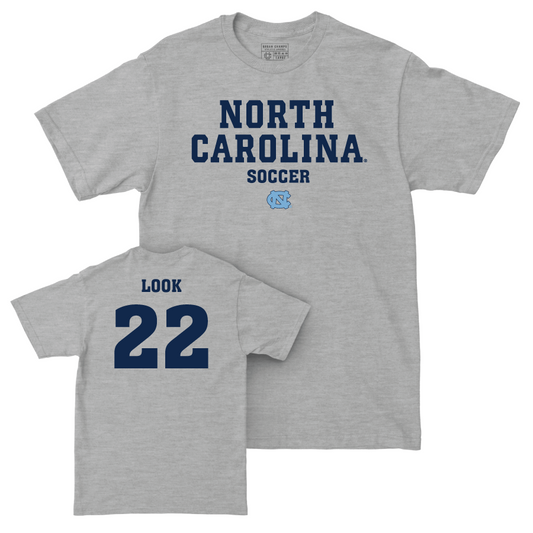 UNC Women's Soccer Sport Grey Staple Tee   - Avery Look