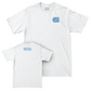 UNC Women's Gymnastics White Logo Comfort Colors Tee   - Camryn Rueda