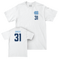 UNC Women's Soccer White Logo Comfort Colors Tee   - Ella Smith