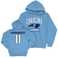 UNC Men's Lacrosse Carolina Blue Arch Hoodie  - Caden Harshbarger