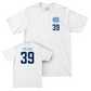 UNC Women's Soccer White Logo Comfort Colors Tee   - Asha Means