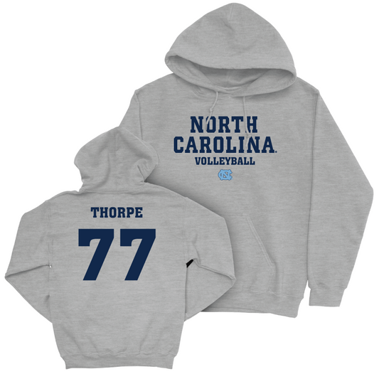 UNC Women's Volleyball Sport Grey Staple Hoodie   - Chelsea Thorpe