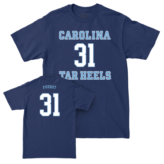 UNC Softball Sideline Navy Tee  - Rachael Fuerst